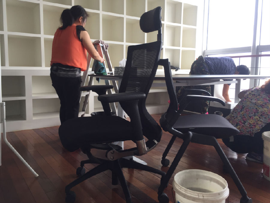 前进区办公室清洁案例