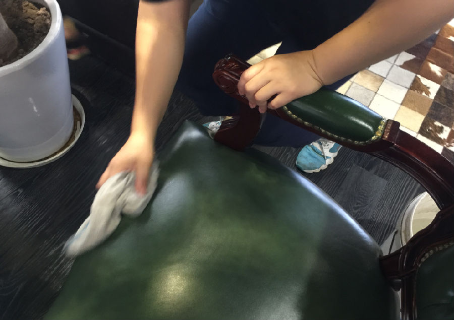 前进区家具清洗案例